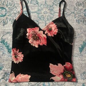 Floral cami